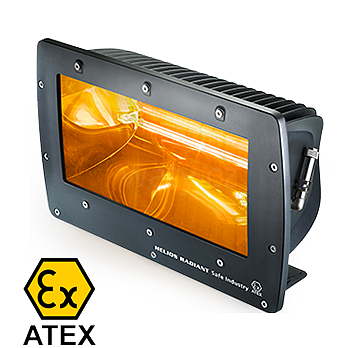 Elektrický infrazářič Helios SAFE ATEX 1,5 kW